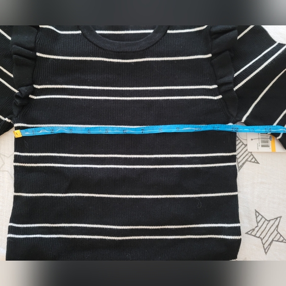 Laundry by Shelli Segal Black Blouse in size small NWT - Picture 5 of 9